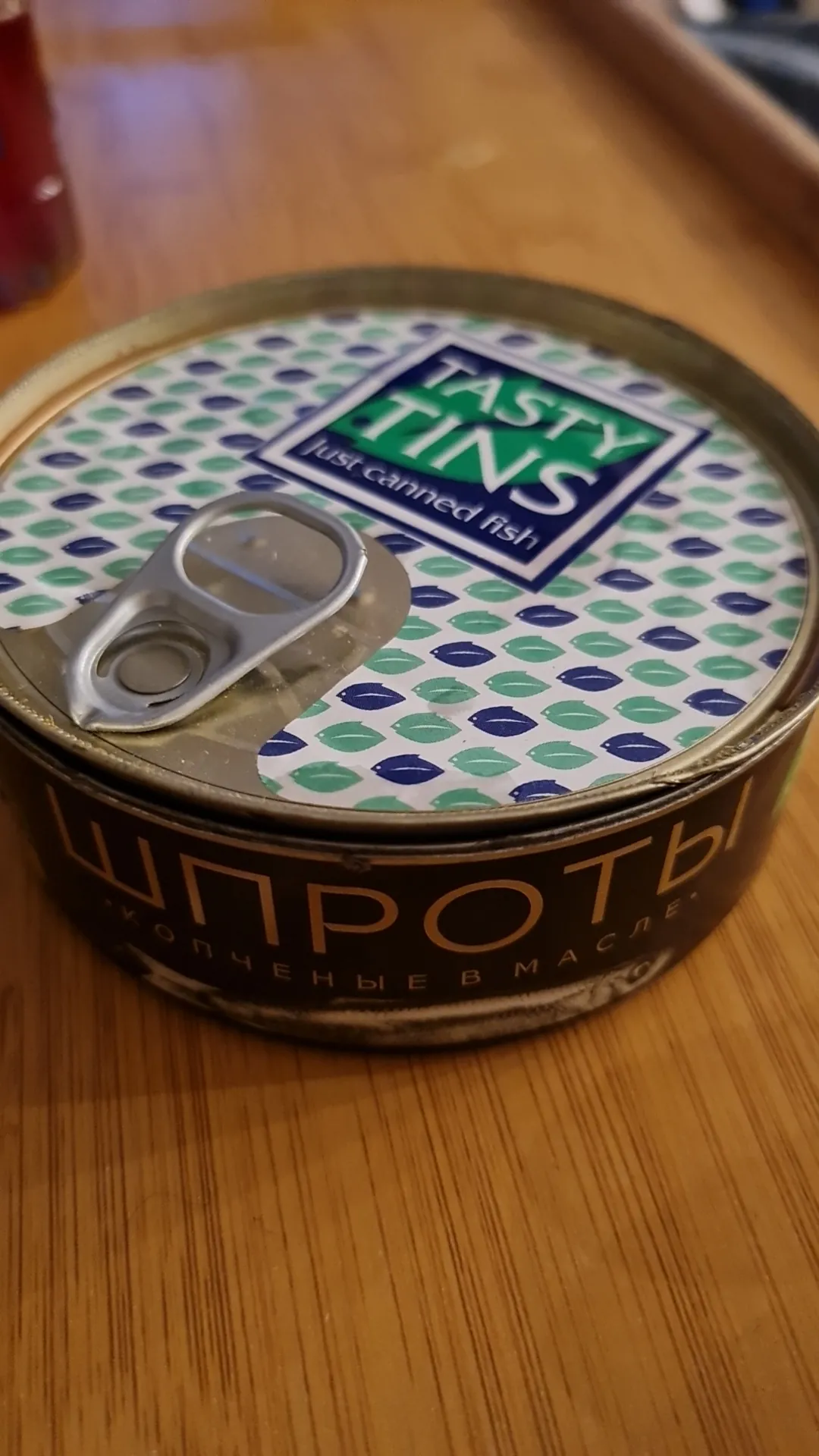 Шпроты Tasty Tins копчёные в масле, 240 г