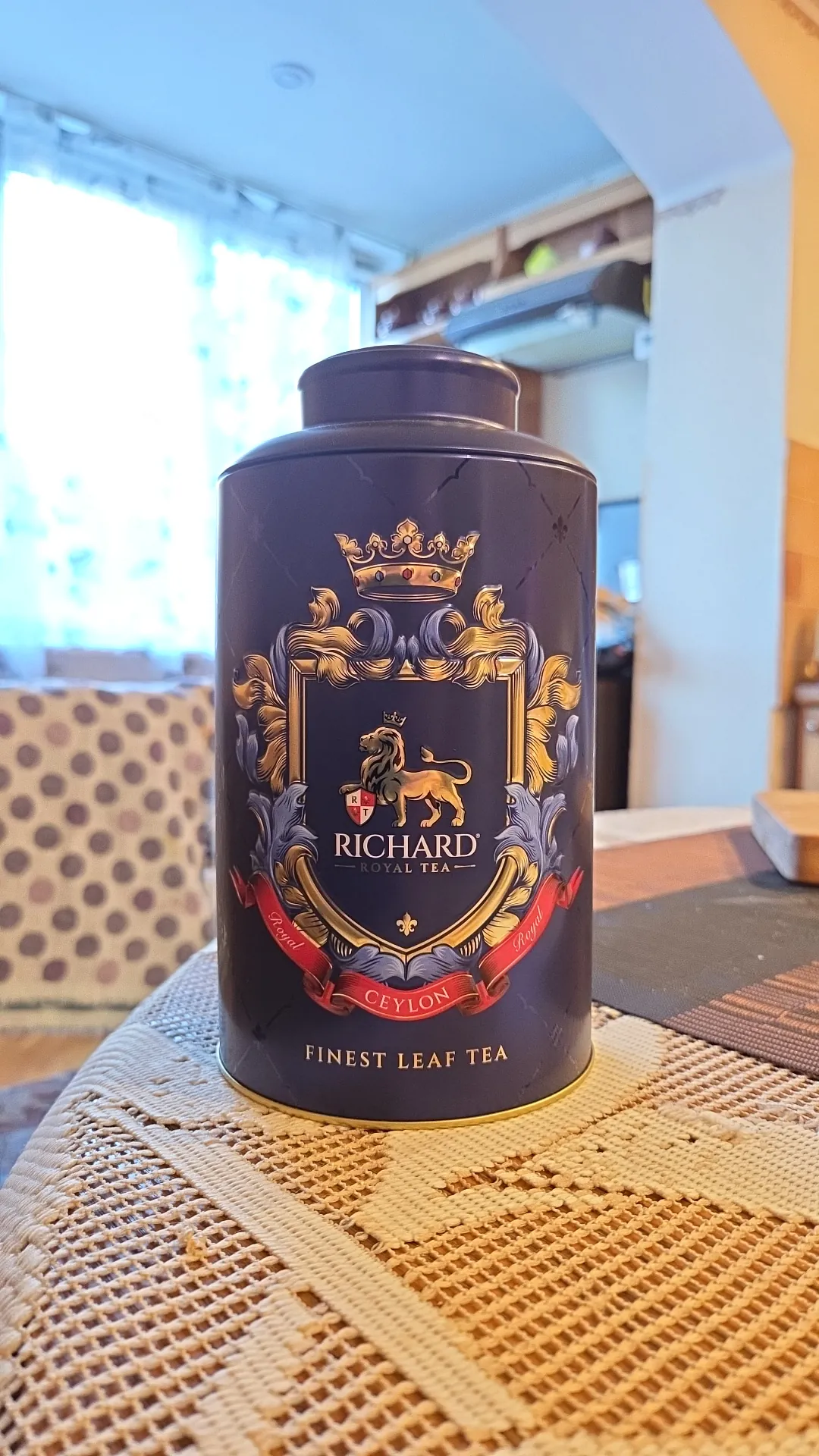 Чай чёрный крупнолистовой Richard Royal Ceylon, 180 г, жестяная банка